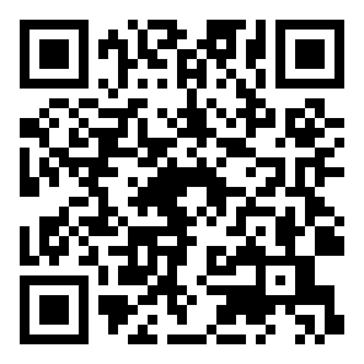 QR code to open the feedback survey
